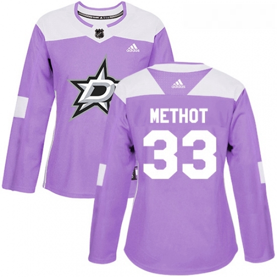 Womens Adidas Dallas Stars 33 Marc Methot Authentic Purple Fights Cancer Practice NHL Jersey Womens Adidas Dallas Stars 33 Marc Methot Authentic Purple Fights Cancer Practice NHL Jersey