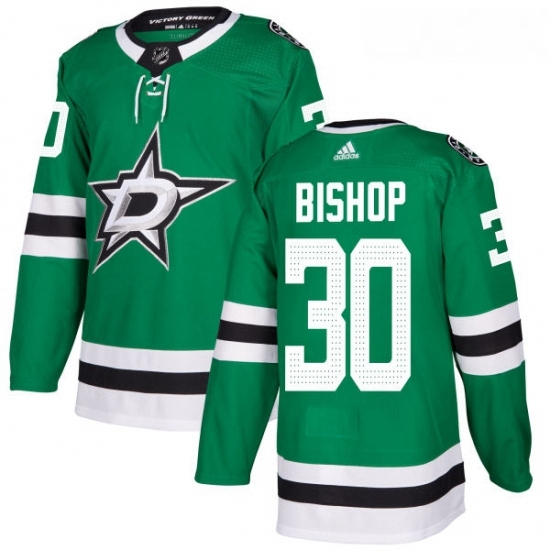 Youth Adidas Dallas Stars 30 Ben Bishop Authentic Green Home NHL Jersey Youth Adidas Dallas Stars 30 Ben Bishop Authentic Green Home NHL Jersey