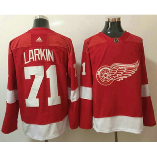 Men Detroit Red Wings 71 Dylan Larkin Red Home 2017 2018 Hockey Stitched NHL Jersey Men Detroit Red Wings 71 Dylan Larkin Red Home 2017 2018 Hockey Stitched NHL Jersey