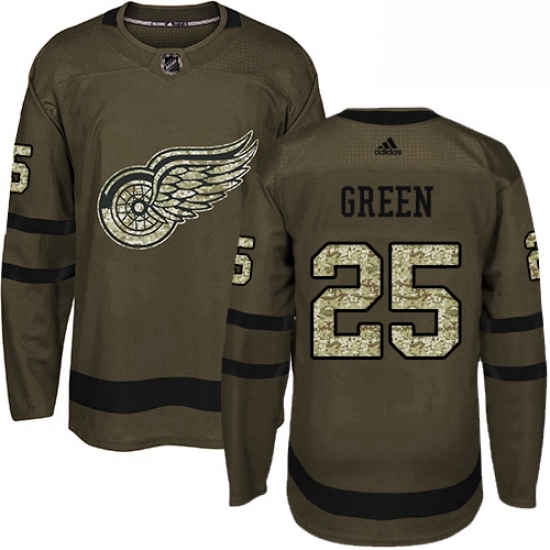 Mens Adidas Detroit Red Wings 25 Mike Green Authentic Green Salute to Service NHL Jersey Mens Adidas Detroit Red Wings 25 Mike Green Authentic Green Salute to Service NHL Jersey