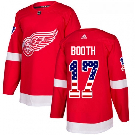 Youth Adidas Detroit Red Wings 17 David Booth Authentic Red USA Flag Fashion NHL Jersey Youth Adidas Detroit Red Wings 17 David Booth Authentic Red USA Flag Fashion NHL Jersey