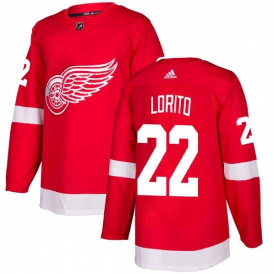 Youth Adidas Detroit Red Wings 22 Matthew Lorito Premier Red Home NHL Jersey Youth Adidas Detroit Red Wings 22 Matthew Lorito Premier Red Home NHL Jersey