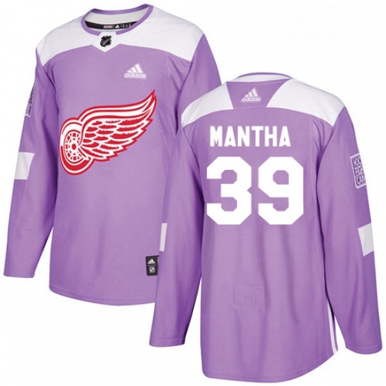 Youth Adidas Detroit Red Wings 39 Anthony Mantha Authentic Purple Fights Cancer Practice NHL Jersey Youth Adidas Detroit Red Wings 39 Anthony Mantha Authentic Purple Fights Cancer Practice NHL Jersey