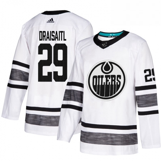 Mens Adidas Edmonton Oilers 29 Leon Draisaitl White 2019 All Star Game Parley Authentic Stitched NHL Jersey Mens Adidas Edmonton Oilers 29 Leon Draisaitl White 2019 All Star Game Parley Authentic Stitched NHL Jersey