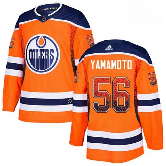 Mens Adidas Edmonton Oilers 56 Kailer Yamamoto Authentic Orange Drift Fashion NHL Jersey Mens Adidas Edmonton Oilers 56 Kailer Yamamoto Authentic Orange Drift Fashion NHL Jersey