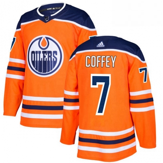 Mens Adidas Edmonton Oilers 7 Paul Coffey Authentic Orange Home NHL Jersey Mens Adidas Edmonton Oilers 7 Paul Coffey Authentic Orange Home NHL Jersey