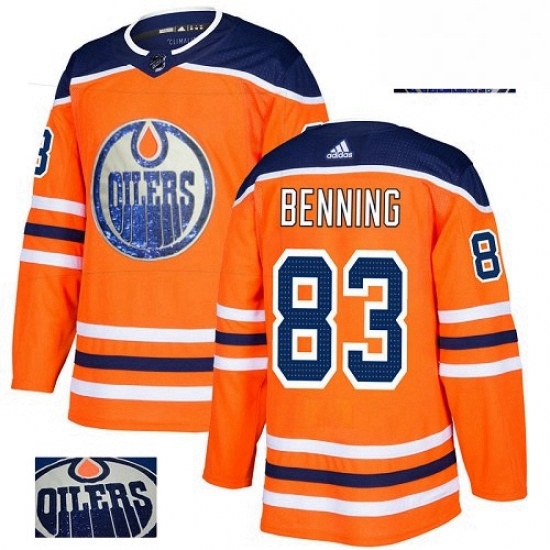 Mens Adidas Edmonton Oilers 83 Matt Benning Authentic Orange Fashion Gold NHL Jersey Mens Adidas Edmonton Oilers 83 Matt Benning Authentic Orange Fashion Gold NHL Jersey
