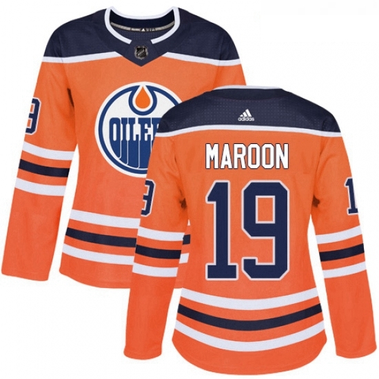 Womens Adidas Edmonton Oilers 19 Patrick Maroon Authentic Orange Home NHL Jersey Womens Adidas Edmonton Oilers 19 Patrick Maroon Authentic Orange Home NHL Jersey