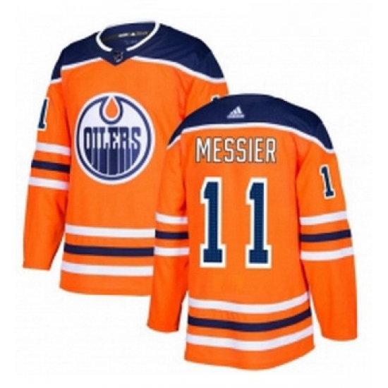 Youth Adidas Edmonton Oilers 11 Mark Messier Authentic Orange Home NHL Jersey Youth Adidas Edmonton Oilers 11 Mark Messier Authentic Orange Home NHL Jersey