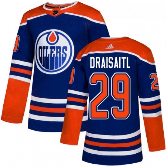 Youth Adidas Edmonton Oilers 29 Leon Draisaitl Authentic Royal Blue Alternate NHL Jersey Youth Adidas Edmonton Oilers 29 Leon Draisaitl Authentic Royal Blue Alternate NHL Jersey