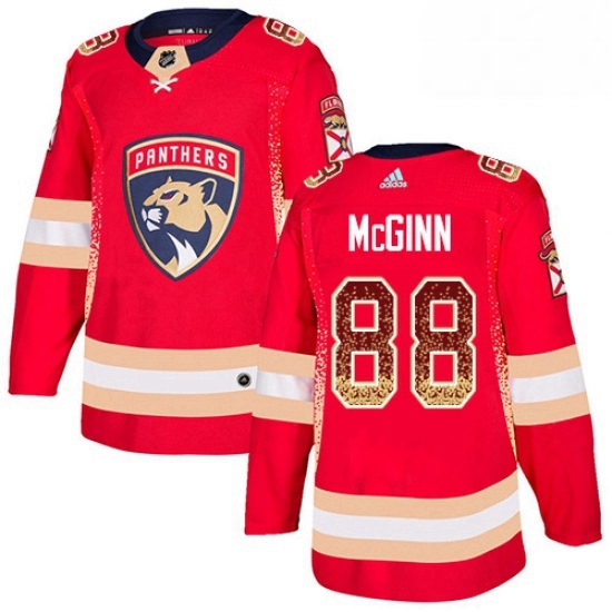 Mens Adidas Florida Panthers 88 Jamie McGinn Authentic Red Drift Fashion NHL Jersey Mens Adidas Florida Panthers 88 Jamie McGinn Authentic Red Drift Fashion NHL Jersey