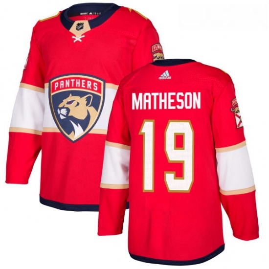 Youth Adidas Florida Panthers 19 Michael Matheson Premier Red Home NHL Jersey Youth Adidas Florida Panthers 19 Michael Matheson Premier Red Home NHL Jersey