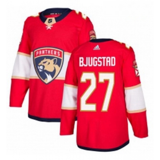 Youth Adidas Florida Panthers 27 Nick Bjugstad Premier Red Home NHL Jersey Youth Adidas Florida Panthers 27 Nick Bjugstad Premier Red Home NHL Jersey