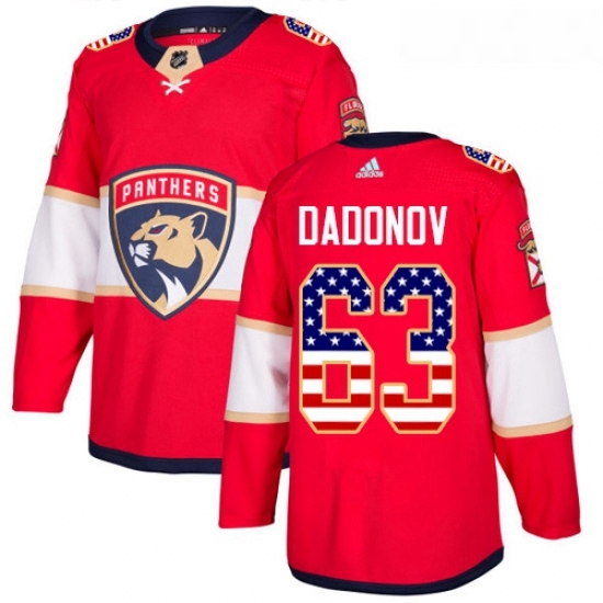 Youth Adidas Florida Panthers 63 Evgenii Dadonov Authentic Red USA Flag Fashion NHL Jersey Youth Adidas Florida Panthers 63 Evgenii Dadonov Authentic Red USA Flag Fashion NHL Jersey
