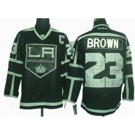 Los Angeles Kings #23 Dustin Brown black ice Jerseys Los Angeles Kings #23 Dustin Brown black ice Jerseys