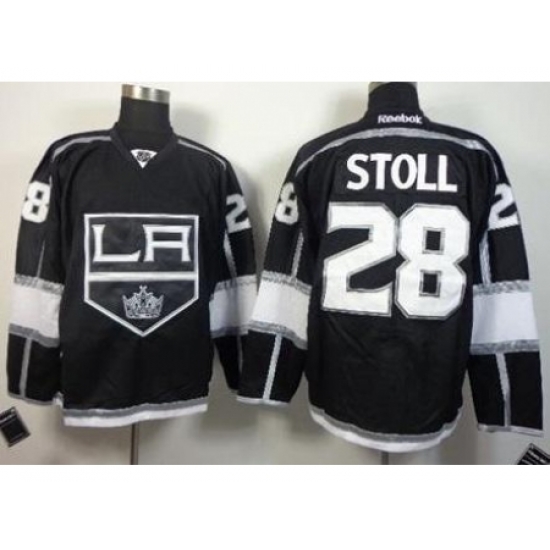 Los Angeles Kings #28 Jarret Stoll Black Home Stitched NHL Jersey Los Angeles Kings #28 Jarret Stoll Black Home Stitched NHL Jersey