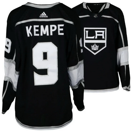 Men Los Angeles Kings 9 Adrian Kempe Black Stitched Jersey Men Los Angeles Kings 9 Adrian Kempe Black Stitched Jersey