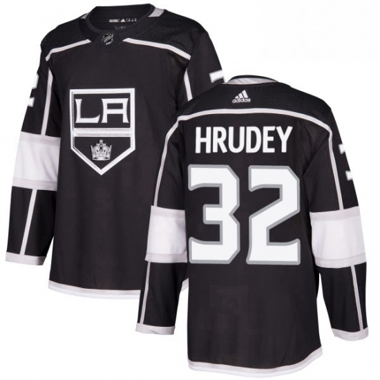 Mens Adidas Los Angeles Kings 32 Kelly Hrudey Authentic Black Home NHL Jersey Mens Adidas Los Angeles Kings 32 Kelly Hrudey Authentic Black Home NHL Jersey