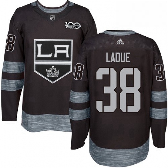 Mens Adidas Los Angeles Kings 38 Paul LaDue Premier Black 1917 2017 100th Anniversary NHL Jersey Mens Adidas Los Angeles Kings 38 Paul LaDue Premier Black 1917 2017 100th Anniversary NHL Jersey