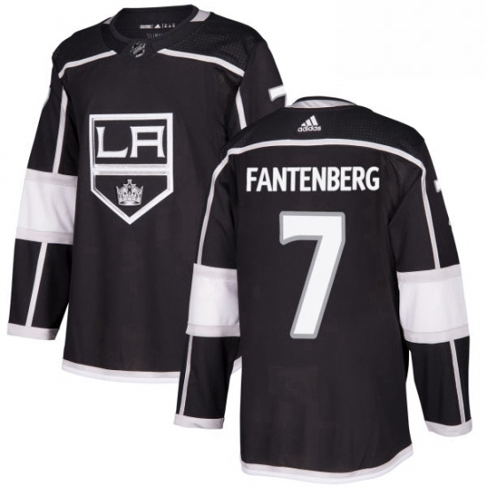 Mens Adidas Los Angeles Kings 7 Oscar Fantenberg Premier Black Home NHL Jersey Mens Adidas Los Angeles Kings 7 Oscar Fantenberg Premier Black Home NHL Jersey