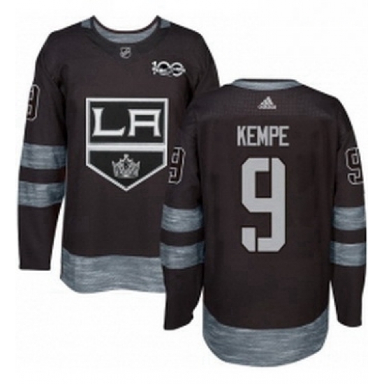 Mens Adidas Los Angeles Kings 9 Adrian Kempe Authentic Black 1917 2017 100th Anniversary NHL Jersey Mens Adidas Los Angeles Kings 9 Adrian Kempe Authentic Black 1917 2017 100th Anniversary NHL Jersey