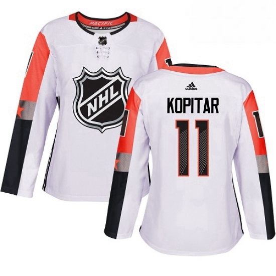 Womens Adidas Los Angeles Kings 11 Anze Kopitar Authentic White 2018 All Star Pacific Division NHL Jersey Womens Adidas Los Angeles Kings 11 Anze Kopitar Authentic White 2018 All Star Pacific Division NHL Jersey