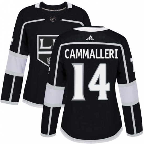Womens Adidas Los Angeles Kings 14 Mike Cammalleri Authentic Black Home NHL Jersey Womens Adidas Los Angeles Kings 14 Mike Cammalleri Authentic Black Home NHL Jersey