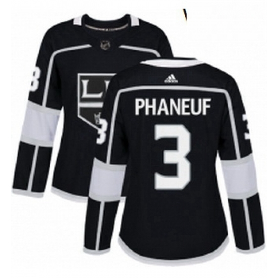 Womens Adidas Los Angeles Kings 3 Dion Phaneuf Authentic Black Home NHL Jersey Womens Adidas Los Angeles Kings 3 Dion Phaneuf Authentic Black Home NHL Jersey