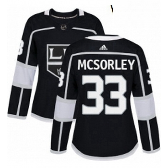 Womens Adidas Los Angeles Kings 33 Marty Mcsorley Authentic Black Home NHL Jersey Womens Adidas Los Angeles Kings 33 Marty Mcsorley Authentic Black Home NHL Jersey