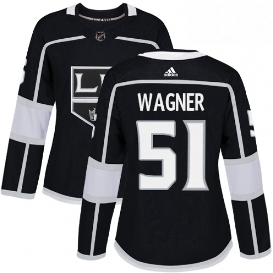 Womens Adidas Los Angeles Kings 51 Austin Wagner Authentic Black Home NHL Jersey Womens Adidas Los Angeles Kings 51 Austin Wagner Authentic Black Home NHL Jersey