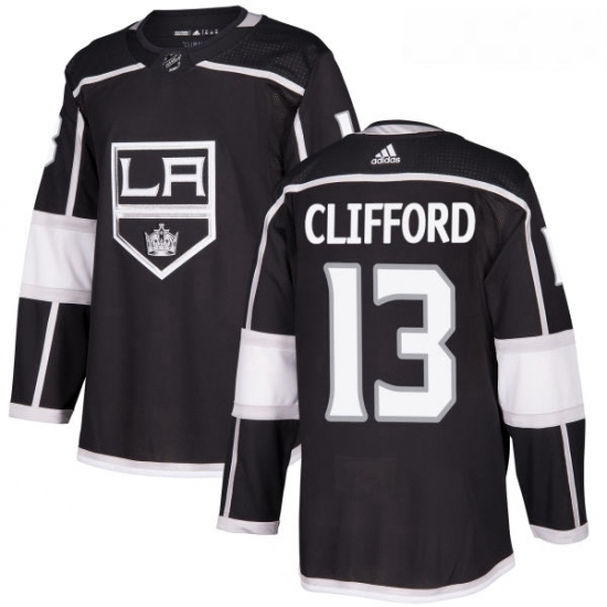 Youth Adidas Los Angeles Kings 13 Kyle Clifford Authentic Black Home NHL Jersey Youth Adidas Los Angeles Kings 13 Kyle Clifford Authentic Black Home NHL Jersey
