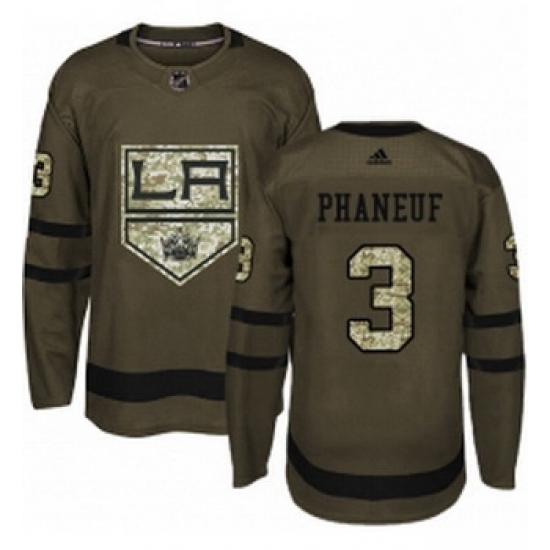 Youth Adidas Los Angeles Kings 3 Dion Phaneuf Authentic Green Salute to Service NHL Jersey Youth Adidas Los Angeles Kings 3 Dion Phaneuf Authentic Green Salute to Service NHL Jersey