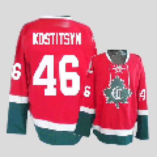 Hockey Montreal Canadiens #46 Andrei Kostitsyn Stitched Replithentic New CD Red Jersey Hockey Montreal Canadiens #46 Andrei Kostitsyn Stitched Replithentic New CD Red Jersey