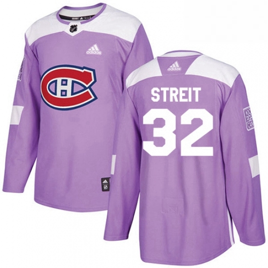 Mens Adidas Montreal Canadiens 32 Mark Streit Authentic Purple Fights Cancer Practice NHL Jersey Mens Adidas Montreal Canadiens 32 Mark Streit Authentic Purple Fights Cancer Practice NHL Jersey