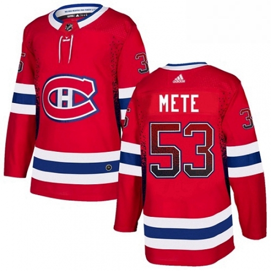 Mens Adidas Montreal Canadiens 53 Victor Mete Authentic Red Drift Fashion NHL Jersey Mens Adidas Montreal Canadiens 53 Victor Mete Authentic Red Drift Fashion NHL Jersey