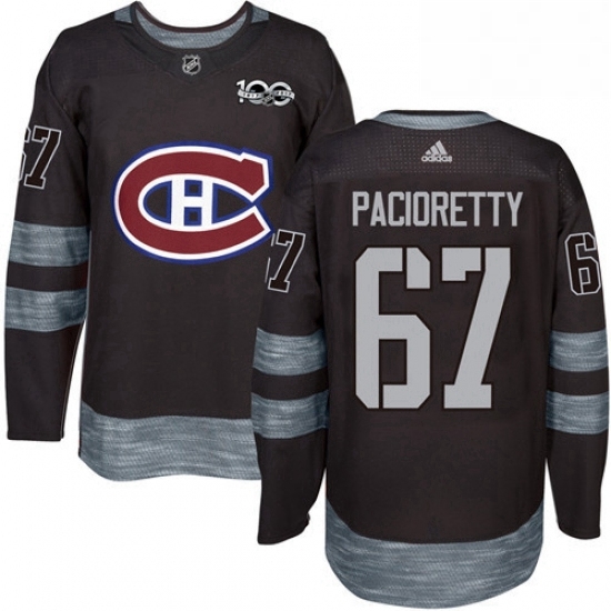 Mens Adidas Montreal Canadiens 67 Max Pacioretty Premier Black 1917 2017 100th Anniversary NHL Jersey Mens Adidas Montreal Canadiens 67 Max Pacioretty Premier Black 1917 2017 100th Anniversary NHL Jersey
