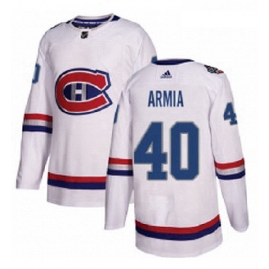 Youth Adidas Montreal Canadiens 40 Joel Armia Authentic White 2017 100 Classic NHL Jersey Youth Adidas Montreal Canadiens 40 Joel Armia Authentic White 2017 100 Classic NHL Jersey