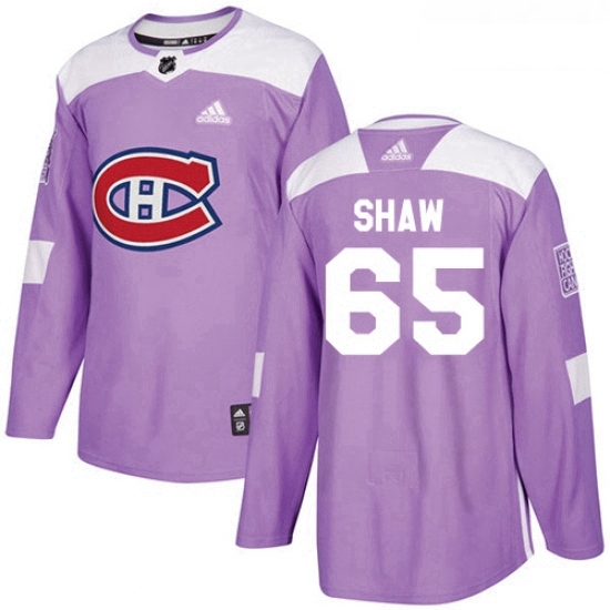 Youth Adidas Montreal Canadiens 65 Andrew Shaw Authentic Purple Fights Cancer Practice NHL Jersey Youth Adidas Montreal Canadiens 65 Andrew Shaw Authentic Purple Fights Cancer Practice NHL Jersey