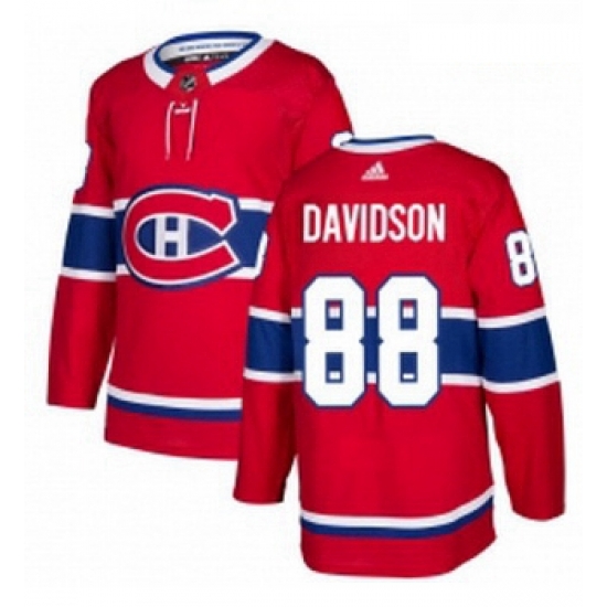 Youth Adidas Montreal Canadiens 88 Brandon Davidson Premier Red Home NHL Jersey Youth Adidas Montreal Canadiens 88 Brandon Davidson Premier Red Home NHL Jersey