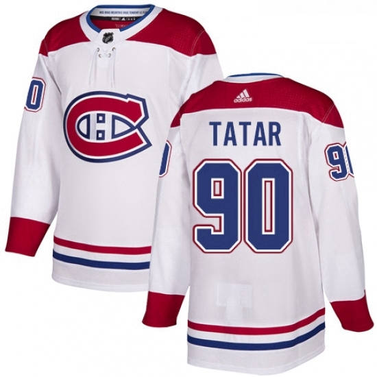 Youth Adidas Montreal Canadiens 90 Tomas Tatar Authentic White Away NHL Jersey Youth Adidas Montreal Canadiens 90 Tomas Tatar Authentic White Away NHL Jersey