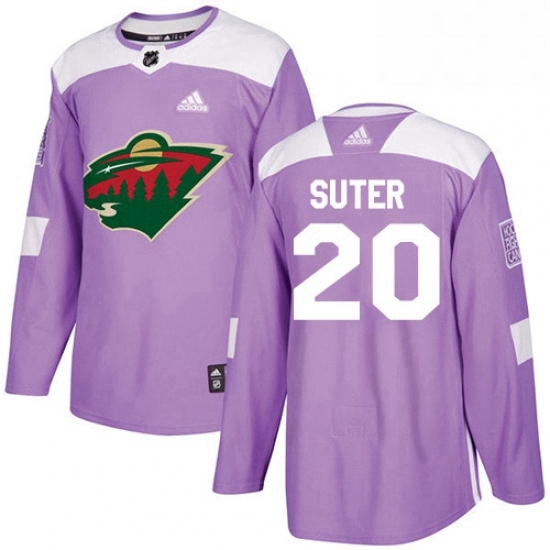 Mens Adidas Minnesota Wild 20 Ryan Suter Authentic Purple Fights Cancer Practice NHL Jersey Mens Adidas Minnesota Wild 20 Ryan Suter Authentic Purple Fights Cancer Practice NHL Jersey