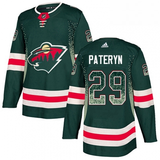 Mens Adidas Minnesota Wild 29 Greg Pateryn Authentic Green Drift Fashion NHL Jersey Mens Adidas Minnesota Wild 29 Greg Pateryn Authentic Green Drift Fashion NHL Jersey