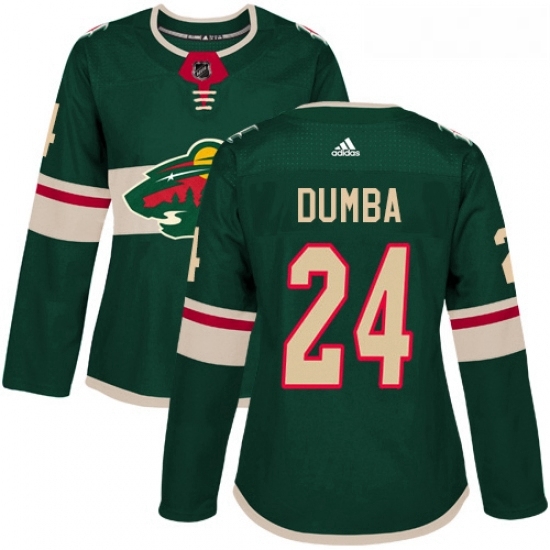 Womens Adidas Minnesota Wild 24 Matt Dumba Authentic Green Home NHL Jersey Womens Adidas Minnesota Wild 24 Matt Dumba Authentic Green Home NHL Jersey
