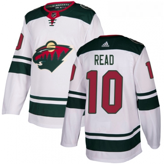 Youth Adidas Minnesota Wild 10 Matt Read Authentic White Away NHL Jersey Youth Adidas Minnesota Wild 10 Matt Read Authentic White Away NHL Jersey