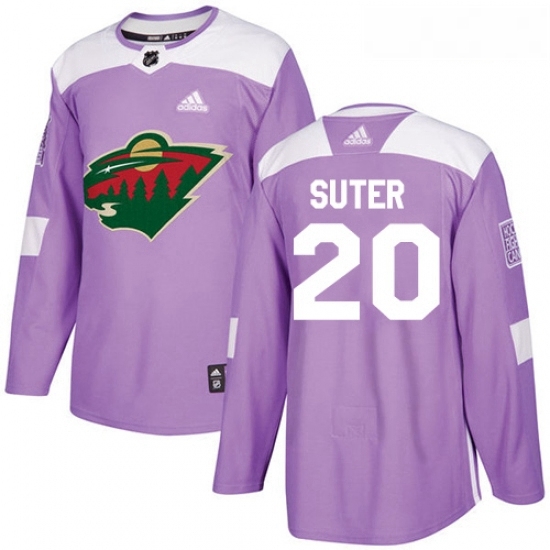 Youth Adidas Minnesota Wild 20 Ryan Suter Authentic Purple Fights Cancer Practice NHL Jersey Youth Adidas Minnesota Wild 20 Ryan Suter Authentic Purple Fights Cancer Practice NHL Jersey