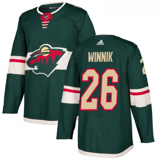 Youth Adidas Minnesota Wild 26 Daniel Winnik Premier Green Home NHL Jersey Youth Adidas Minnesota Wild 26 Daniel Winnik Premier Green Home NHL Jersey