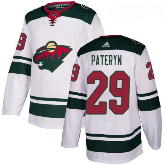 Youth Adidas Minnesota Wild 29 Greg Pateryn Authentic White Away NHL Jersey Youth Adidas Minnesota Wild 29 Greg Pateryn Authentic White Away NHL Jersey
