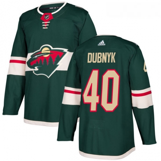 Youth Adidas Minnesota Wild 40 Devan Dubnyk Premier Green Home NHL Jersey Youth Adidas Minnesota Wild 40 Devan Dubnyk Premier Green Home NHL Jersey