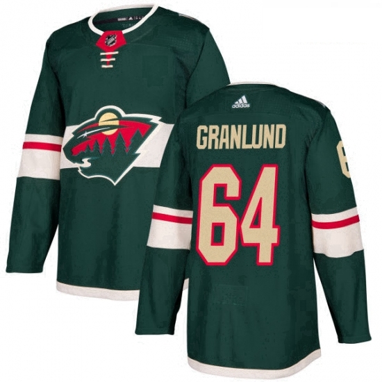 Youth Adidas Minnesota Wild 64 Mikael Granlund Premier Green Home NHL Jersey Youth Adidas Minnesota Wild 64 Mikael Granlund Premier Green Home NHL Jersey