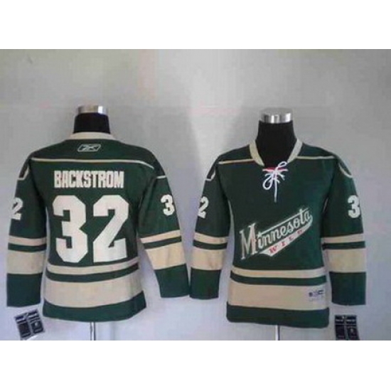 Youth Minnesota Wild 32# BACKSTROM GREEN Youth Minnesota Wild 32# BACKSTROM GREEN